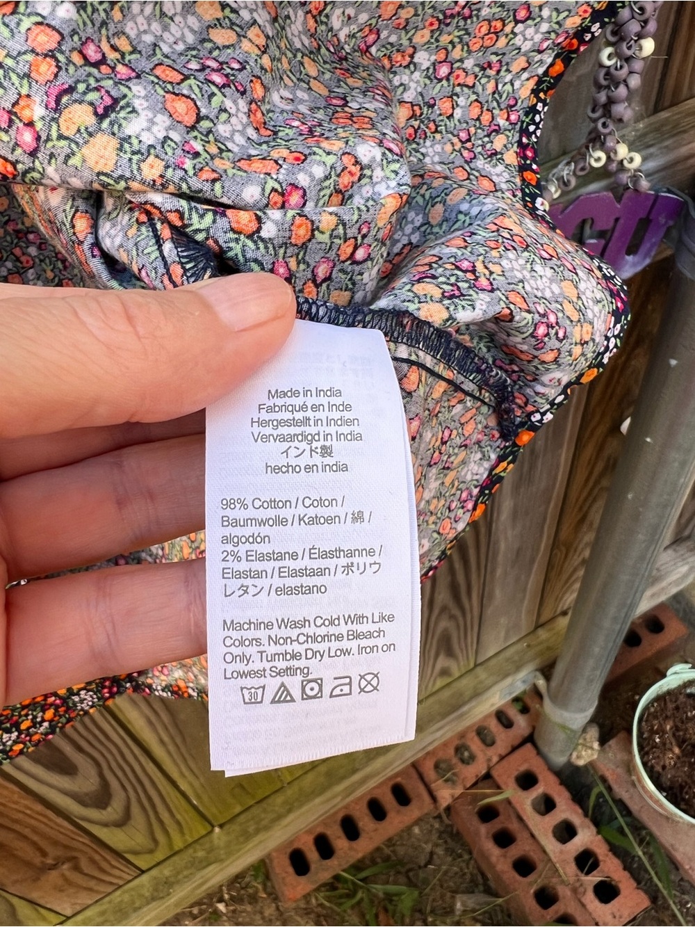 👗J. Crew Black Floral Tie-Neck Long Sleeve Shirt - Picture 8 of 9